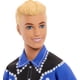 thumbnail image 4 of Barbie Fashionistas Ken Doll #226 Wearing a Removable Western Shirt, Pants & Boots, Blonde Fashion Doll, 65th Anniversary Collectible, 4 of 5