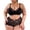 Black, variant on Levmjia Womens Lace Lingerie Set Plus Size Bow Wireless Solid Color Adjustable Spaghetti Strap V Neck Bra And High Waist Panty Suit Honeymoon Bedroom