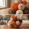 thumbnail image 3 of BlinkL Multicolor Valentine's Day Wicker Decorative Balls 36 Count, 3 of 7