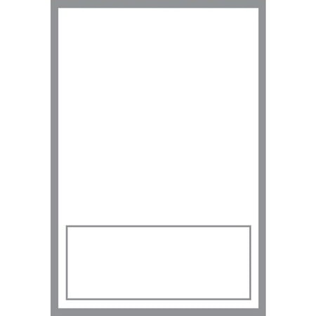 Durable Book And Binder Holder - Large Removable Labels