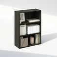 thumbnail image 5 of Furinno Simple Open Shelf, Bookcases, 3-Tier, Espresso, 5 of 6