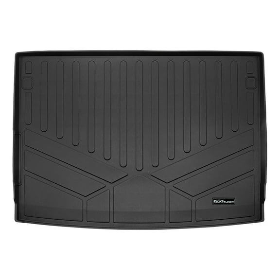 SMARTLINER All Weather Custom Fit Black Cargo Liner Behind the 3rd Row Compatible With 2023-2024 Jeep Grand Wagoneer L
