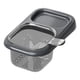 thumbnail image 2 of Cesta coladora para fregadero, rejilla de almacenamiento para esponja de grifo, ahorra espacio y recogedor de residuos de alimentos. Negro Gris, 2 of 9