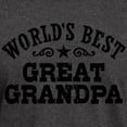 thumbnail image 3 of CafePress - World's Best Great Grandpa Light T Shirt - Men's Classic Graphic Cotton T-Shirt, 3 of 4
