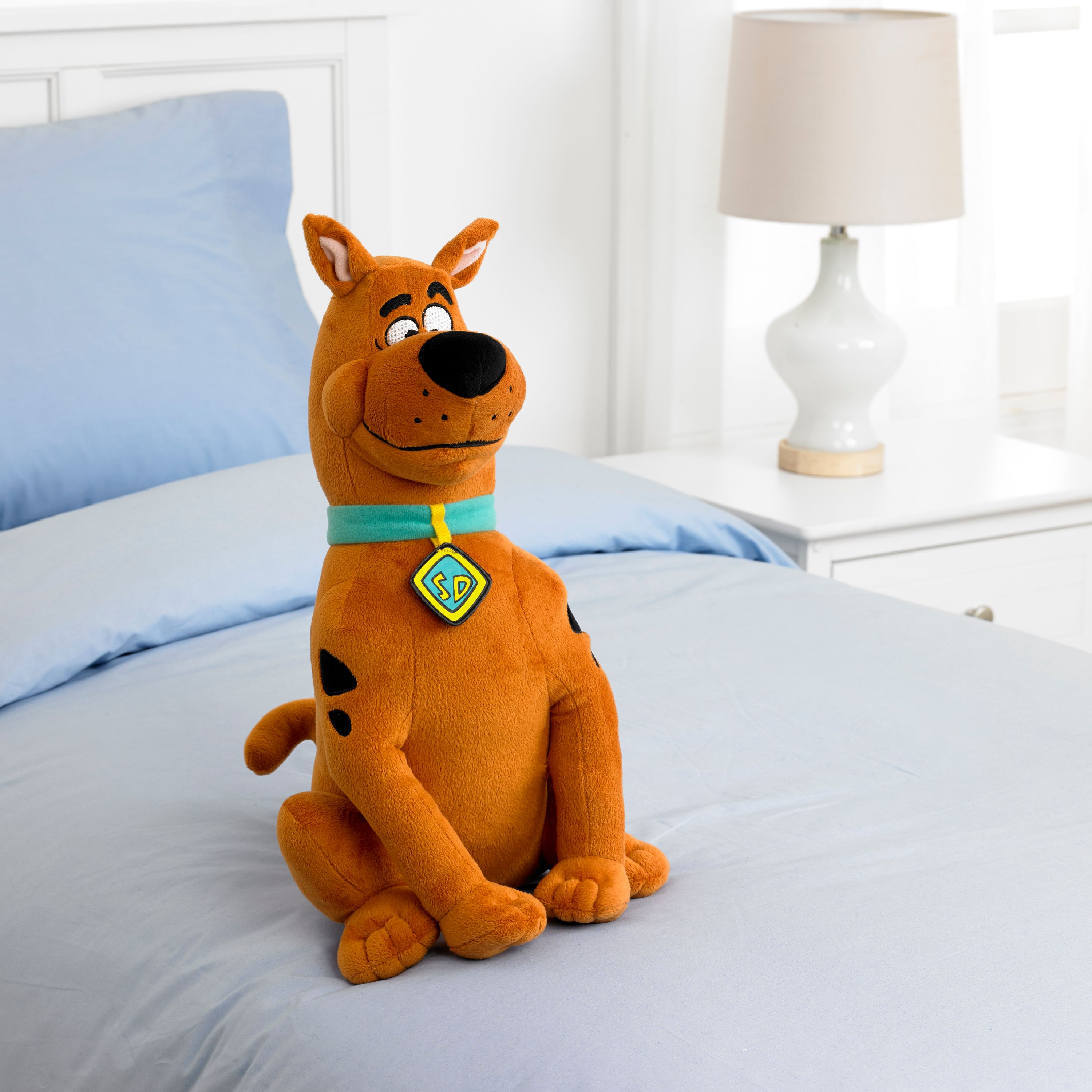 SCOOB! Scooby-Doo Kids Bedding Super Soft Plush Snuggle Cuddle Pillow, Scooby - image 2 of 6