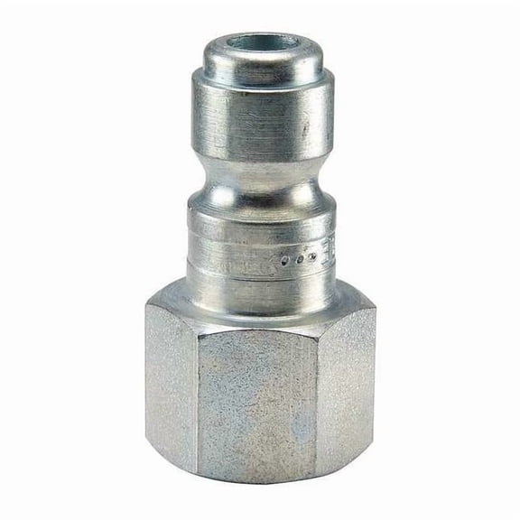 Parker Quick Connect,Plug,1/4" Body,3/8"-18 3C-E