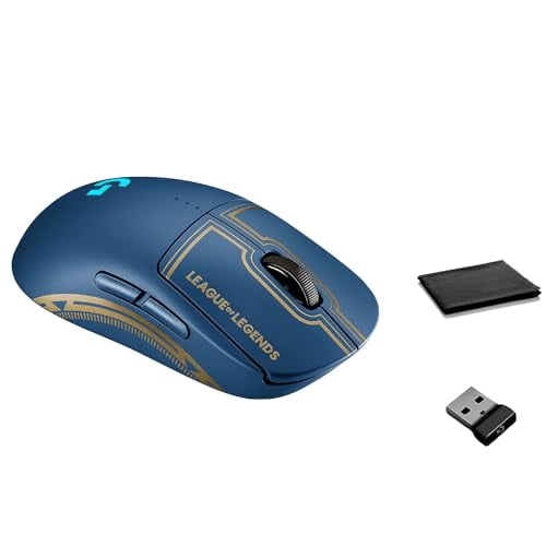 Open Box LOGITECH G PRO WIRELESS GAMING MOUSE - LEGENDS - LIGHTSPEED - LIGHTSYNC - BLUE