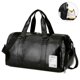 thumbnail image 2 of Bolsa de gimnasio de cuero para hombre y mujer, bolsa deportiva seca y húmeda para entrenamiento de zapatos, Fitness, Yoga, equipaje de viaje, bolsa deportiva de hombro Fivean unisex, 2 of 2