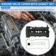 thumbnail image 3 of Tapa de Válvula de Motor Unique Bargains para Ford Escape 2.3L 2005-2008 para Ford Focus 2.0L 2008-2011 Tapa de Rocker Frontal con Junta No.4S4Z-6582-CA/4S4Z-6582-C Negra, 3 of 7
