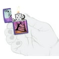 thumbnail image 4 of Zippo Skull Tree Design Purple Matte Pocket Lighter, 4 of 6