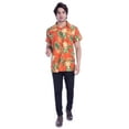 thumbnail image 5 of Varnit Crafts Hawaiian Shirt for Men Aloha Cut Pineapple Orange 6XL, 5 of 6