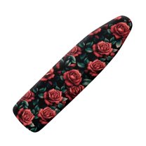 HELLHERO Rose Pattern Ironing Board Cover, 15×54inch, This Cover Fits Most Standard Boards, Dust - Proof Ironing Accessory for Home Decoration