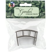 Mini Iron Garden Bridge 2"-rustic