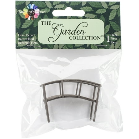 Mini Iron Garden Bridge 2"-rustic