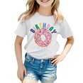thumbnail image 3 of WOYY Toddler Girls Birthday Short Sleeve Graphic Tee Summer Crewneck T Shirt, Sizes 3-13, 3 of 3