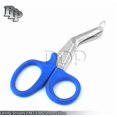 thumbnail image 2 of Blue Utility Scissors 7.25" Multi-Purpose Diy Ems Emt Universal Shears Tools, 2 of 2