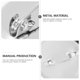 thumbnail image 5 of BRIGHTFUFU 50 unids DIY Broche Bases Metal Broche Class Pin Base DIY Broche Crafts Fabricación de bases, 5 of 7