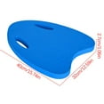 thumbnail image 5 of Swim Kickboard for Adults s High Density EVA Foam Pool Training Aid Floating Board for Swimming Lessons Water Exercise(Blue-A), 5 of 6