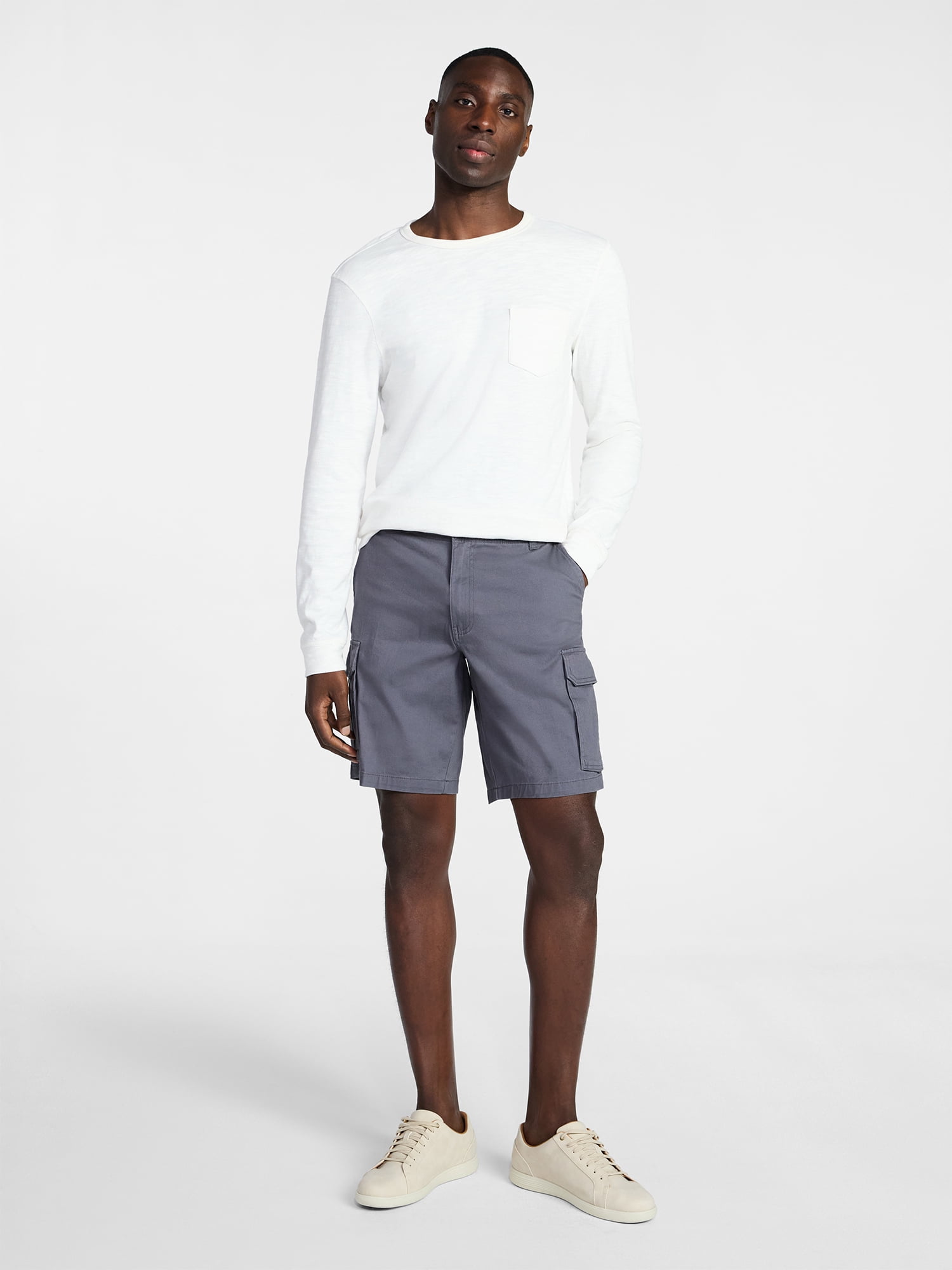 George Men's & Big Men's Relaxed Fit Cargo Shorts, 10" Inseam, Sizes 30-46