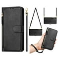 thumbnail image 2 of Funda para Motorola MOTO E20/MOTO E30/MOTO E40 Cartera de Mano con Cremallera y Correa Cruzada Desmontable, 2 of 5