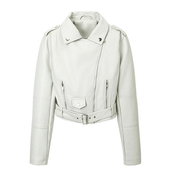 Long Leather Jacket WomenWomens Solid Color Lapel Long Sleeved Hooded Leather Jacket Long Sleeved Hooded Leather CoatLong Coats For Women Fashion