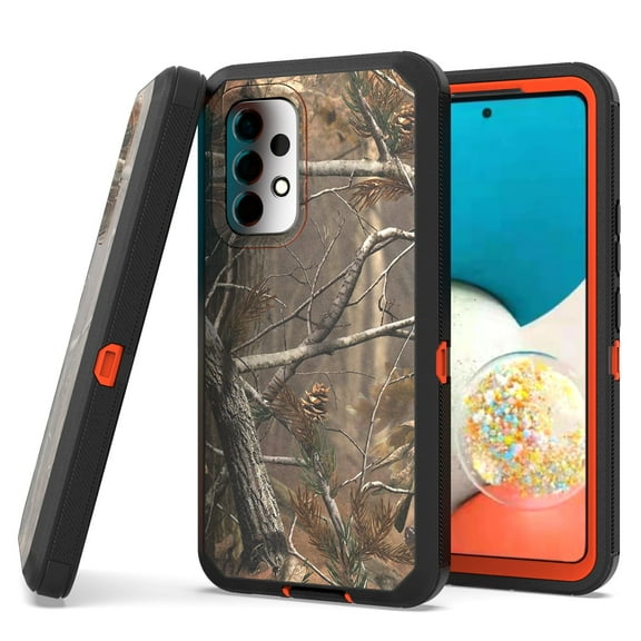 CoverON For Samsung Galaxy A53 Case, Military Grade Heavy Duty Full Body Rugged Phone Cover, Camo