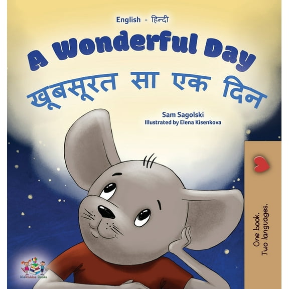 English Hindi Bilingual Collection A Wonderful Day (English Hindi Bilingual Children's Book), (Hardcover)