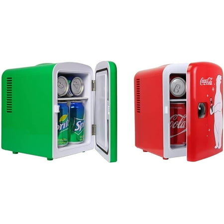 Coca-Cola Sprite Portable 6 Can Thermoelectric Mini Fridge Cooler ...