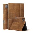 thumbnail image 1 of wonim11 Antbox for iPad Pro 13 Inch Case M5 2025/M4 2024, Built-in Pencil Holder, Supports Pencil Pro/(USB-C), Auto Sleep/Wake Function PU Leather (Brown), 1 of 1