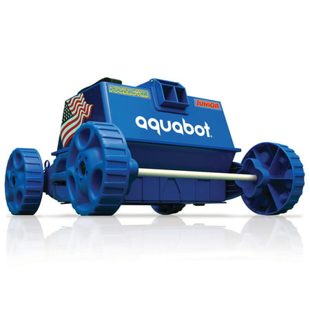 Aquabot Pool Rover Junior/Jr. Above Ground Swimming Pool Robot Cleaner | (Best Swimming Pool Cleaning Robot)