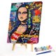 thumbnail image 5 of Pintura por números sobre lienzo, bricolaje, arte al óleo, Graffiti, imagen peculiar, 30x40cm, 5 of 9