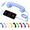 Light Blue, variant on Retro Phone Handset for iPhone iPhone & Android with Type-C,Classic Telephone Receiver,Stylish Wired Headset,Clear Audio Plug & Play for Calls & Video Chats,Gift for All or Festival