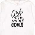 thumbnail image 3 of Inktastic Girls Gotta Have Goals Soccer Toddler Hoodie, 3 of 4
