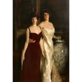 thumbnail image 2 of John Singer Sargent 14x18 Gold Ornate Wood Frame and Double Matted Museum Art Print Titled - Ena and Betty, Daughters of Asher and Mrs. Wertheimer (1901), 2 of 4