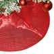 thumbnail image 1 of Falda para árbol de Navidad de 24 pulgadas con lentejuelas, falda vintage para árbol de Navidad, decoración para fiestas navideñas, falda con lentejuelas para árbol de Navidad, para el hogar y las vac, 1 of 6