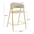 thumbnail image 5 of Lara Cream Counter Stool - Set of 2, 5 of 6