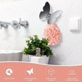 thumbnail image 4 of Creative Gray Bowknot Hanger Wall Hanging Decorative Brass Door Household Wallet Clothes Hooded Bath Towel Bedroom Office Closet Cabinet Hanger, 4 of 5