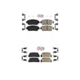 thumbnail image 1 of AmeriBRAKES Front Rear Ceramic Disc Brake Pads Kit For Toyota Camry Lexus ES330 ES300 KNF-100655, 1 of 8
