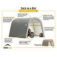 thumbnail image 4 of Shed-in-a-Box® Portable She 8 X 8 X 8 Ft Peak Grey, 4 of 9