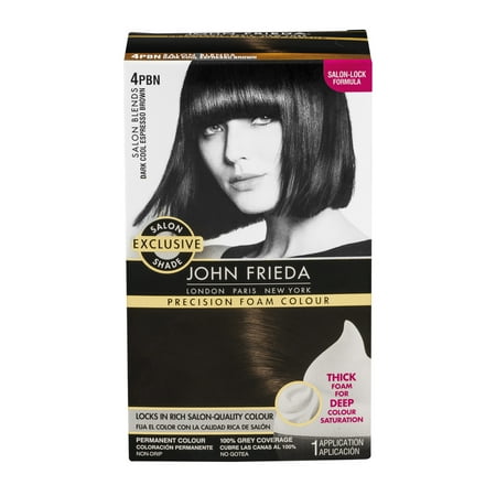  John  Frieda  Brilliant Brunette  Dark  Cool  Espresso  Brown  