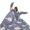 Blue, variant on Giyblacko Four-Piece Bed Set Multifunction Lovers Winter Warm Long Sleeve O-Neck Suit Print Thicken Blanket