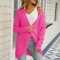 thumbnail image 4 of Tauxra Womens Cardigan Sweaters,Jackets for Women Casual,Women's Knit Cardigan, Solid Color V Neck Long Sleeve,Long Cardigan Sweaters for Women, 4 of 7