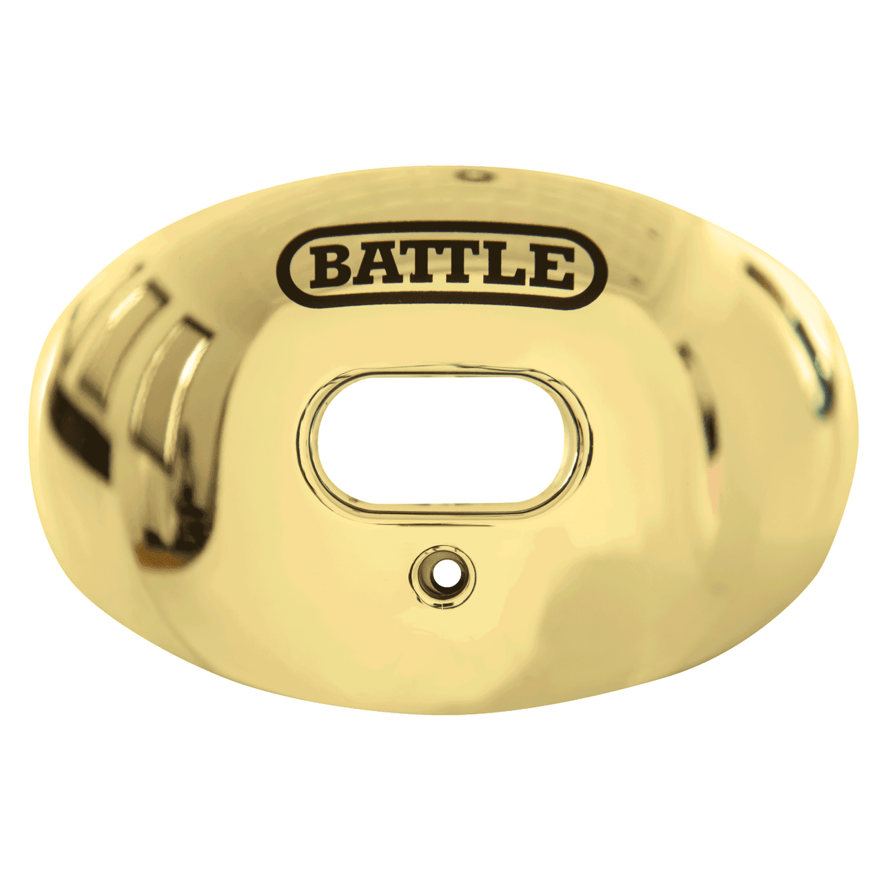 Battle Sports Chrome Oxygen Lip Protector Mouthguard - Black
