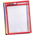 thumbnail image 5 of TYH Supplies 30 Pack Heavy Duty Dry Erase Pocket Sleeves | 10 x 14 Inch Sheets | 30 Assorted Colors | Ultra Clear Plastic Erasable Pockets (with Markers), 5 of 7