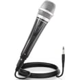 thumbnail image 2 of Micrófono para instrumentos musicales Micrófono dinámico para cantar con cable XLR Micrófono portátil de 12 pies para karaoke, discursos, bodas, escenarios y actividades al aire libre, 2 of 3