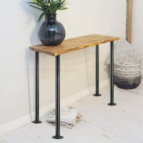 DENEST 4Pcs Metal Table Legs Dining Table Legs 30" inch Height, Metal Desk Legs Black