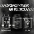 thumbnail image 6 of FX Supps ISO-FX Isolate Whey Protein Powder, 25g Protein, Vanilla Bean, 5.0 lbs, 6 of 6