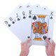 thumbnail image 2 of PBLAND Super Jumbo - Juego de cartas de póquer extragrandes de 8 x 11 pulgadas Pmland PMLAND, 2 of 2