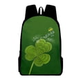 thumbnail image 1 of Bmisegm Backpack Fashion New Pattern Fresh Festival Print Large Capacity Layered Student Backpack Travel Comfortable Backpack Backpack Kids Army Green One Size, 1 of 2
