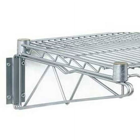 

Nexel Silver Epoxy Single Arm Shelf Bracket (Pair) 18